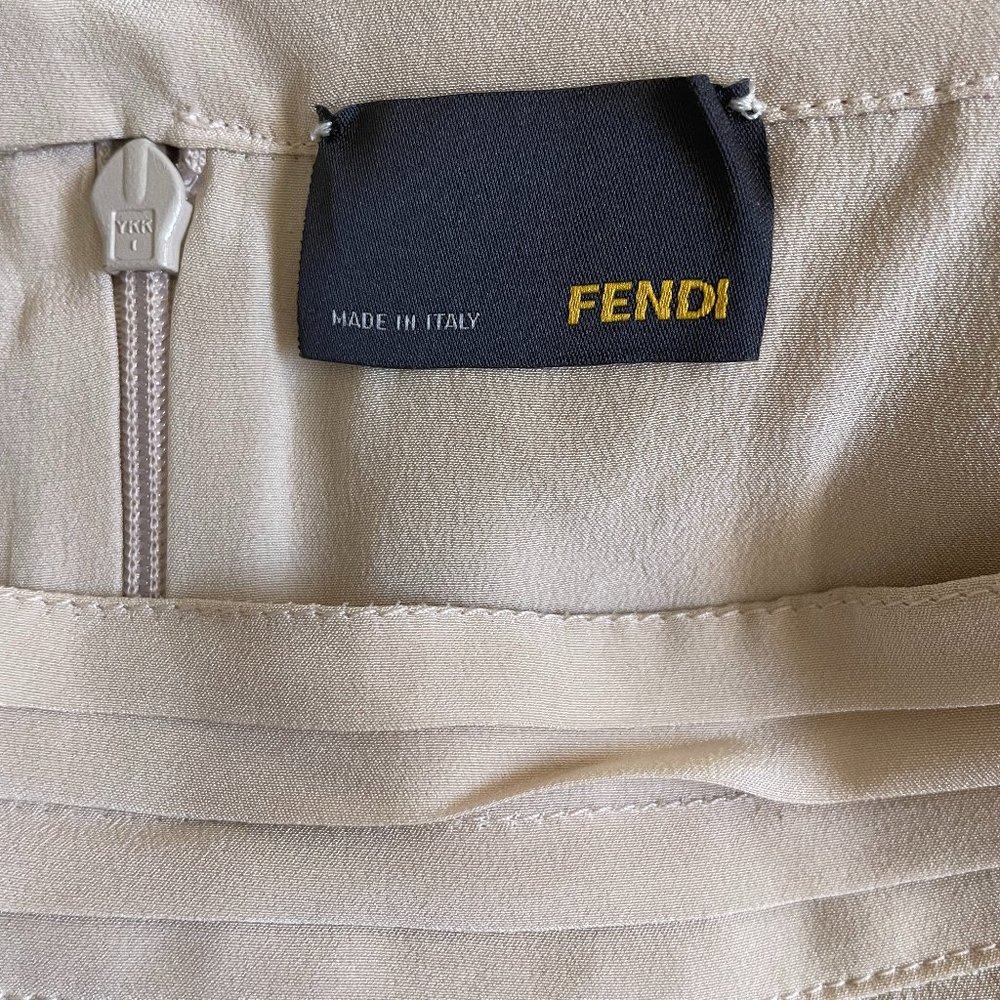 Fendi Silk Skirt